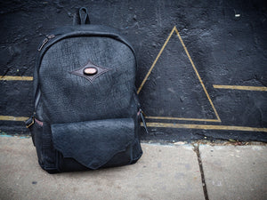 BACKPACK WITH STONE INLAY